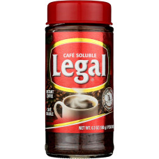 CAFE LEGAL: Instant Coffee, 6.3 oz
