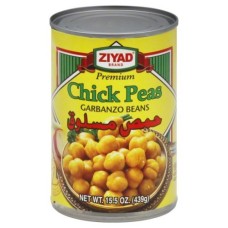 ZIYAD: Chick Peas Garbanzo Beans, 15.5 oz
