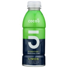 COCO5: Limon Coconut Water, 16.9 fo