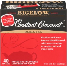 BIGELOW: Constant Comment Black Tea 40 Count, 2.37 oz