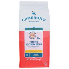 CAMERONS COFFEE: Toasted Southern Pecan Ground Coffee, 12 oz