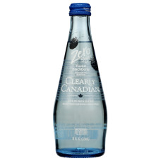 CLEARLY CANADIAN: Forest Blackberry Zero Sugar Sparkling Water Beverage, 11 fo
