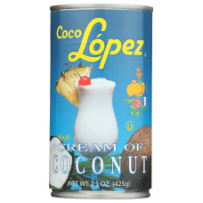 COCO LOPEZ: Cream of Coconut, 15 oz COCO LOPEZ: Cream of Coconut, 15 oz