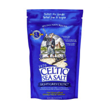 CELTIC: Light Grey Celtic Sea Salt Pouch, 8 oz CELTIC: Light Grey Celtic Sea Salt Pouch, 8 oz