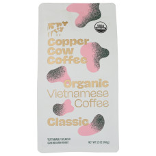 COPPER COW COFFEE: Organic Classic Ground Coffee, 12 oz