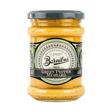 BORNIBUS: Green Pepper Mustard, 8.82 oz