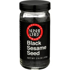 SUSHI CHEF: Black Sesame Seed, 3.75 oz