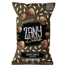 ZANY BITES: Chocolate Double Dip Artisan Baked Rice Snacks, 1.75 oz