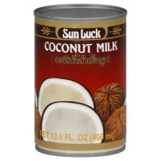 SUN LUCK: Milk Coconut, 13.5 oz