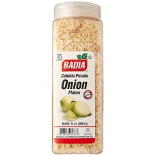 BADIA: Onion Flakes, 14 oz