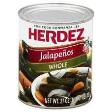 HERDEZ: Pepper Jalapeno Whole, 27 oz