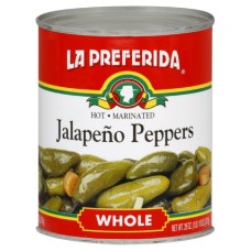 LA PREFERIDA: Pepper Jalapeno Whole, 26 oz
