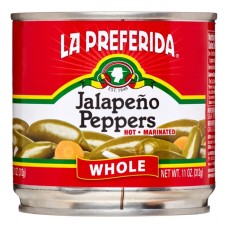 LA PREFERIDA: Pepper Jlpno Whole, 11 oz