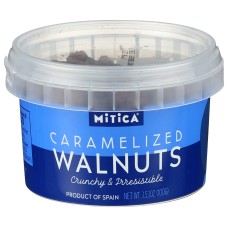 MITICA: Walnuts Crmlzd Minitub, 3.53 oz