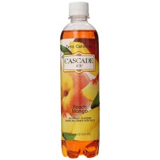 CASCADE ICE: Sparkling Water Peach Mango, 17.2 oz