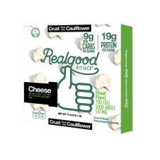 REAL GOOD FOODS: Crust Cauliflower Cheese, 17 oz