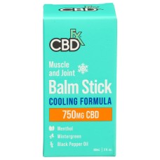CBDFX: Cooling Balm Stick Muscle Joint Cbd 750mg, 2 oz