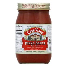 CASA VISCO: Gluten Free & Allergen Free Pizza Sauce, 16 oz