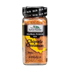 SPICE HUNTER: Rub Chipotle Cinnamon Global Fusion, 2.4 oz
