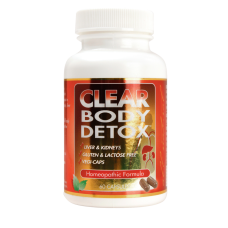 CLEAR PRODUCTS: Detox Body Homeopathic Herbal, 60 cp