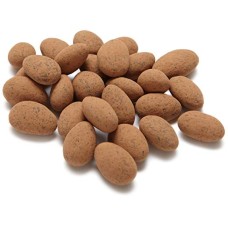 SUNSPIRE: Organic Cocoa Dusted Dark Chocolate Almonds, 10 lb
