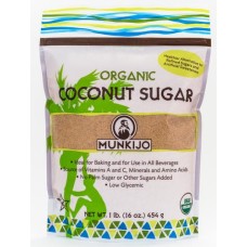 MUNKIJO: Sugar Coconut Organic, 16 oz