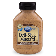 SILVER SPRINGS: Deli Style Mustard, 9.5 oz