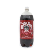 DR BROWNS: Black Cherry Soda, 67.6 fo