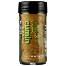 SPICELY ORGANICS: Organic Cumin Ground Jar, 1.7 oz