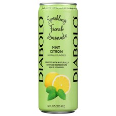 DIABOLO: Mint Citron Soda, 12 fo