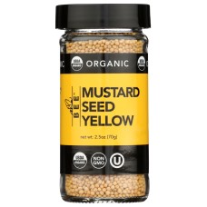 BEESPICES: Organic Mustard Seed Yellow, 2.5 oz