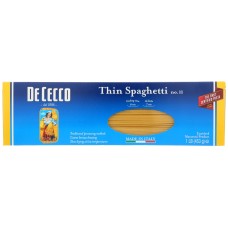 DE CECCO: Thin Spaghetti No 11 Pasta, 16 oz