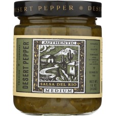 DESERT PEPPER: Salsa Del Rio Medium, 16 oz