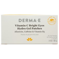 DERMA E: Vitamin C Bright Eyes Hydro Gel Patches, 3 oz
