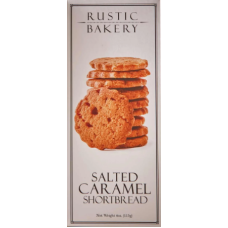 RUSTIC BAKERY: Salted Caramel Shortbread, 4 oz