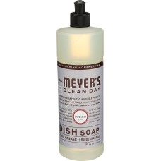 MRS MEYERS CLEAN DAY: Lavender Dish Soap, 16 oz