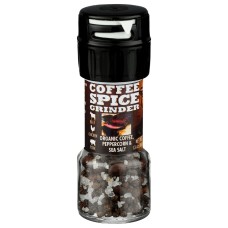 DON PABLO: Peppercorn Organic Coffee Sea Salt Grinder, 1.3 oz