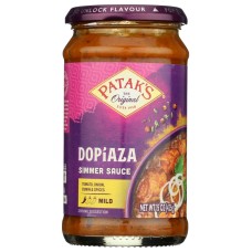 PATAKS: Dopiaza Simmer Sauce, 15 oz
