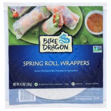 BLUE DRAGON: Spring Roll Wrappers, 4.7 oz