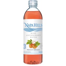 NAPA HILLS: Alcohol Free Alternative Peach Grigio, 16.9 fo