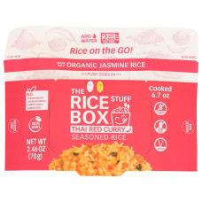 THE RICE STUFF: Rice Box Thai Red Curry, 2.46 oz