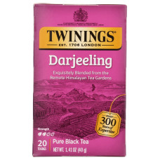 TWINING TEA: Darjeeling Black Tea, 20 bg TWINING TEA: Darjeeling Black Tea, 20 bg