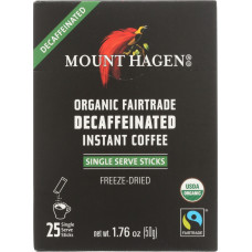 MOUNT HAGEN: Decaf Sticks Coffee, 1.76 oz