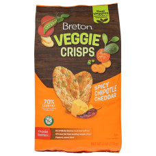 DARE: Breton Veggie Crisps Spicy Chipotle Cheddar, 6 oz