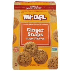 MIDEL: Simply Mi Delicious Ginger Flavored Snaps, 10 oz