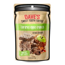 DAVES SWEET TOOTH: Toffee Caramel Apple Crunch, 4 oz
