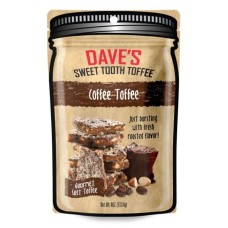 DAVES SWEET TOOTH: Coffee Toffee, 4 oz