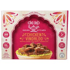 DEEP INDIAN KITCHEN: Chicken Vindaloo, 9 oz
