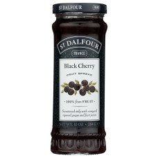 ST DALFOUR: Black Cherry Fruit Spread, 10 oz