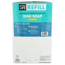 BETTER LIFE: Dish Soap Lemon Mint, 5 ga
